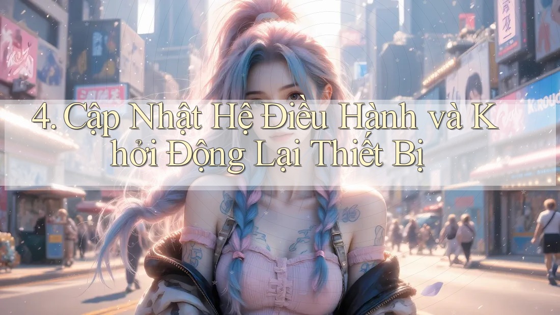 4. Cập Nhật Hệ Điều Hành và Khởi Động Lại Thiết Bị