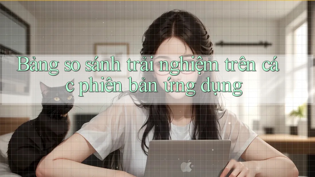 Bảng so sánh trải nghiệm trên các phiên bản ứng dụng