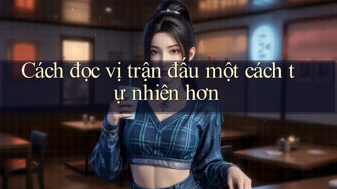 Cách đọc vị trận đấu một cách tự nhiên hơn
