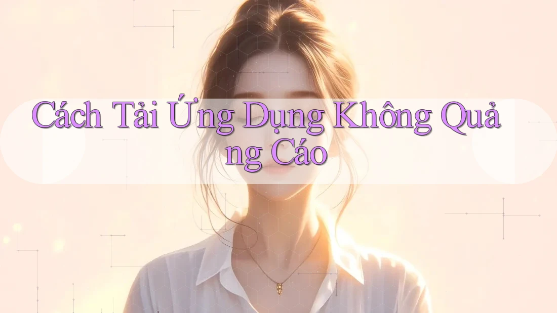 Cách Tải Ứng Dụng Không Quảng Cáo