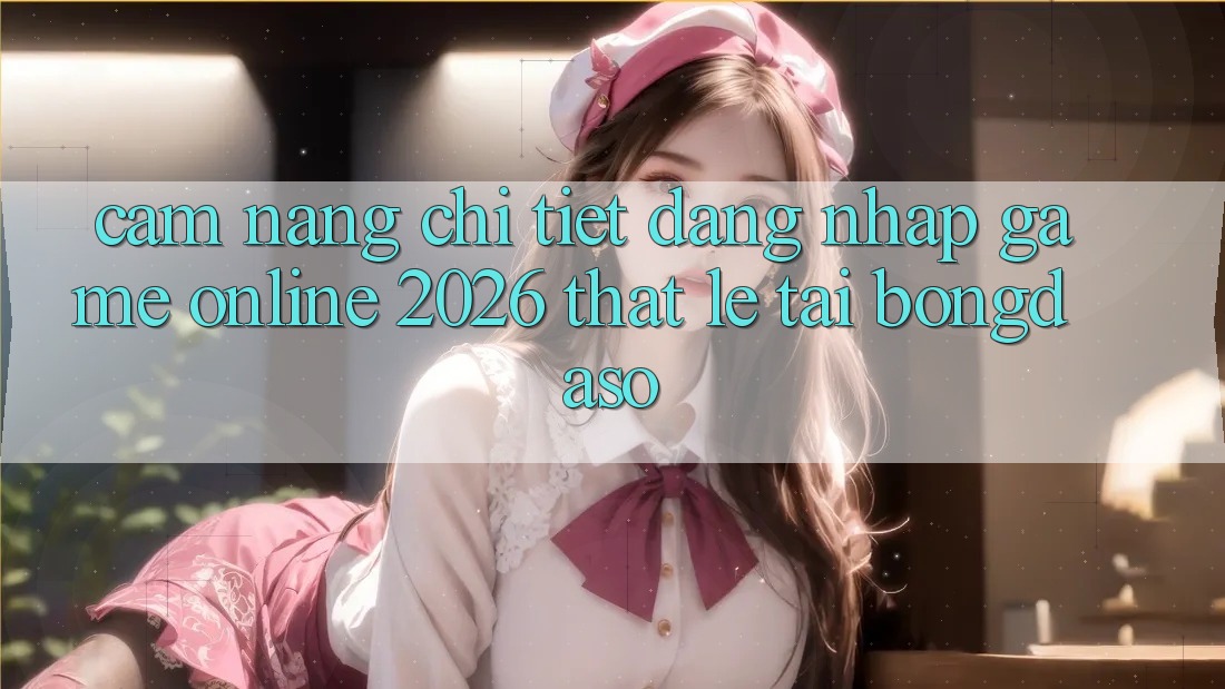 Cẩm nang Chi Tiết: Đăng Nhập Game Online 2026 Thật Lẹ Tại Bongdaso