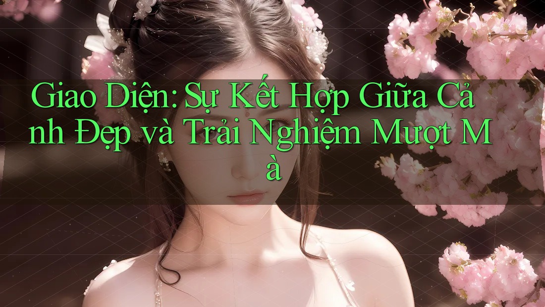Giao Diện: Sự Kết Hợp Giữa Cảnh Đẹp và Trải Nghiệm Mượt Mà