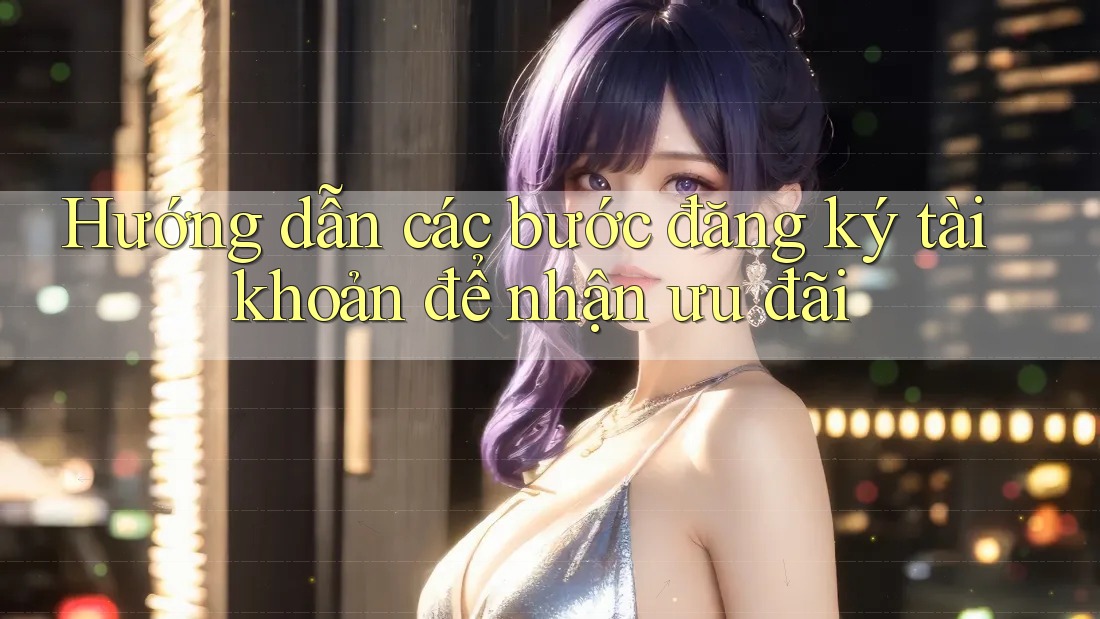 Hướng dẫn các bước đăng ký tài khoản để nhận ưu đãi