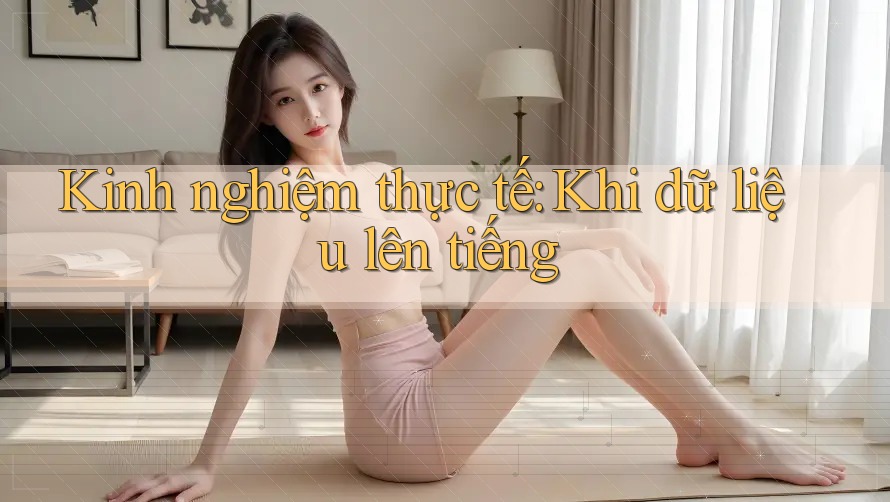 Kinh nghiệm thực tế: Khi dữ liệu lên tiếng Kinh nghiệm thực tế: Khi dữ liệu lên tiếng