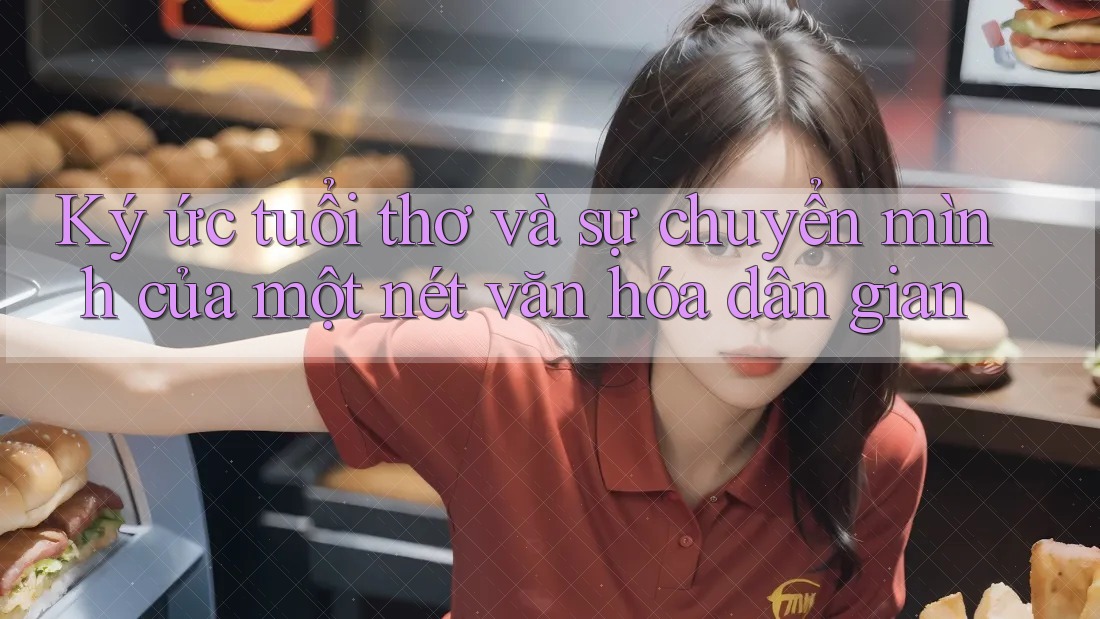 Ký ức tuổi thơ và sự chuyển mình của một nét văn hóa dân gian