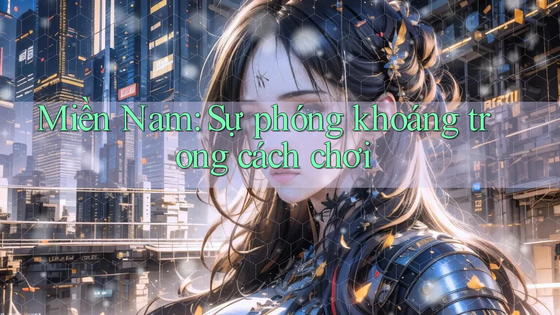 Miền Nam: Sự phóng khoáng trong cách chơi Miền Nam: Sự phóng khoáng trong cách chơi