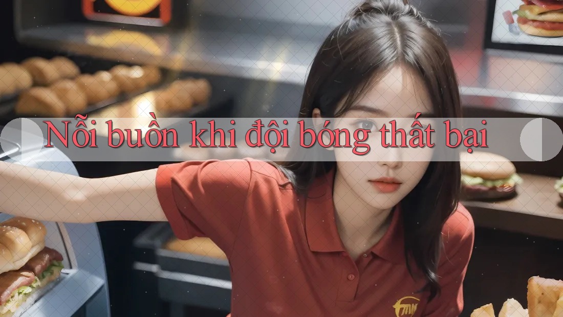 Nỗi buồn khi đội bóng thất bại