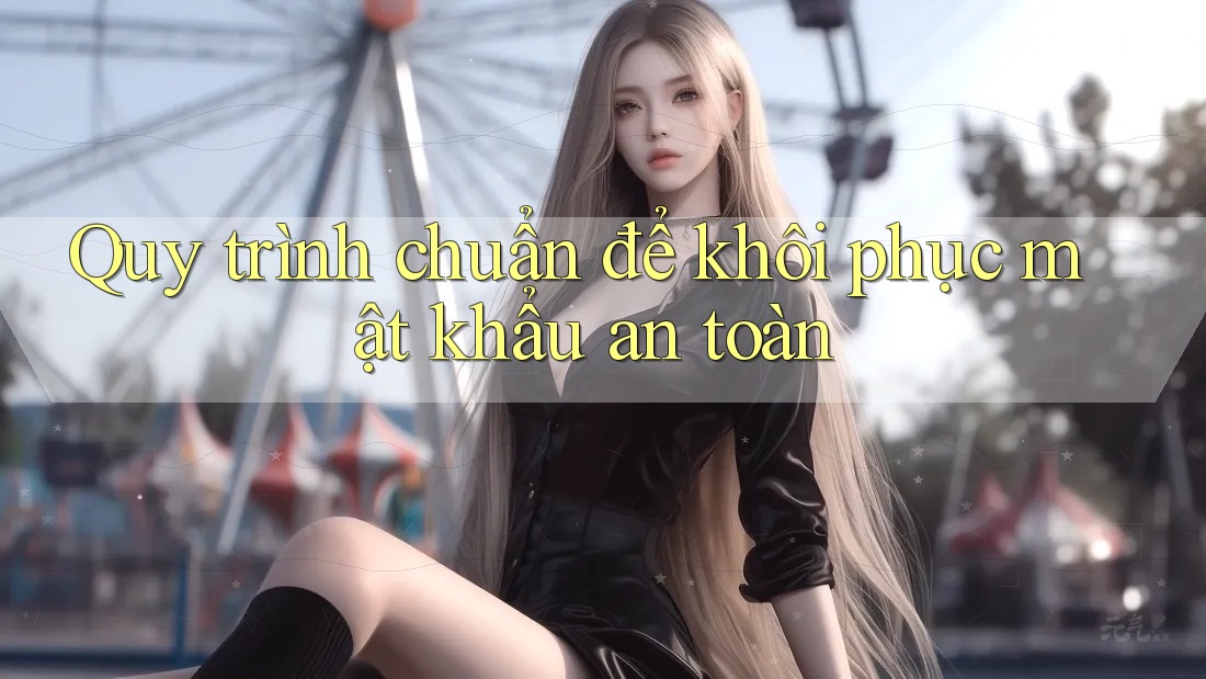 Quy trình chuẩn để khôi phục mật khẩu an toàn