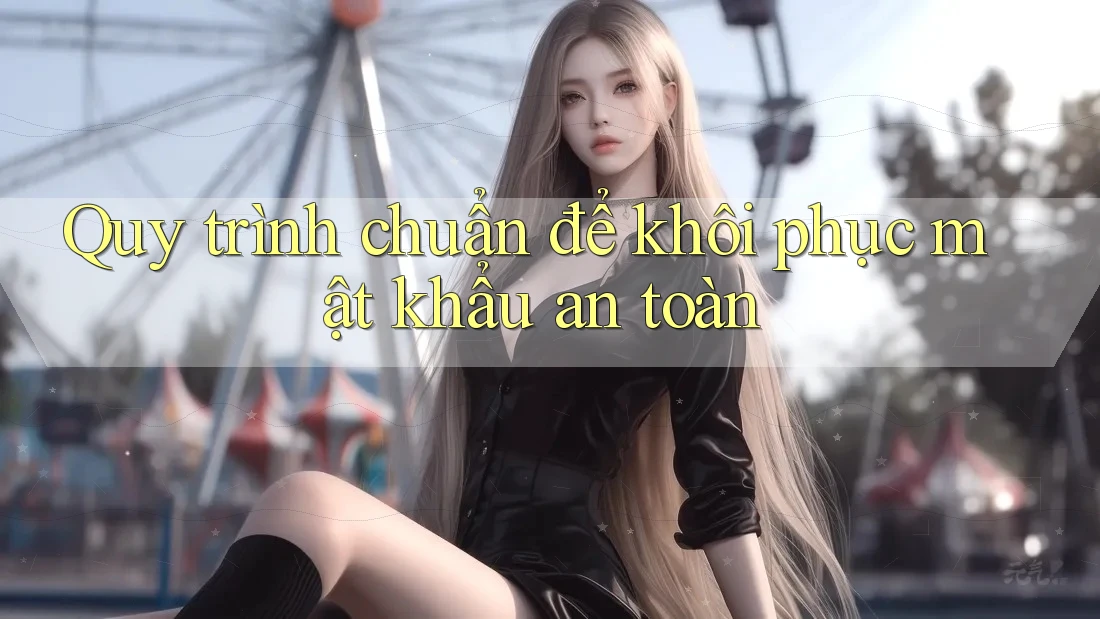 Quy trình chuẩn để khôi phục mật khẩu an toàn