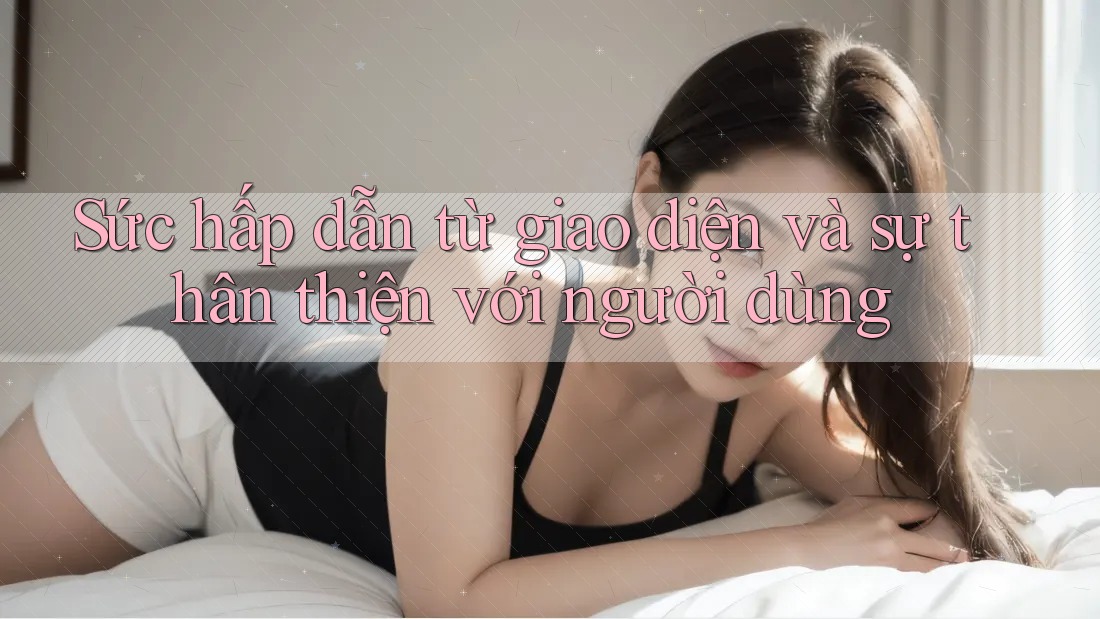 Sức hấp dẫn từ giao diện và sự thân thiện với người dùng