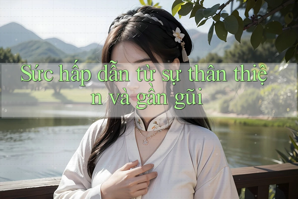 Sức hấp dẫn từ sự thân thiện và gần gũi