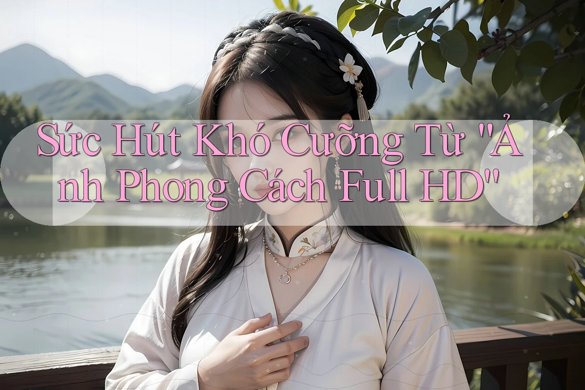 Sức Hút Khó Cưỡng Từ “Ảnh Phong Cách Full HD”