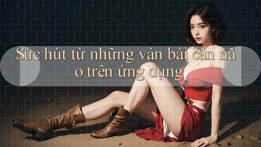 Sức hút từ những ván bài cân não trên ứng dụng
