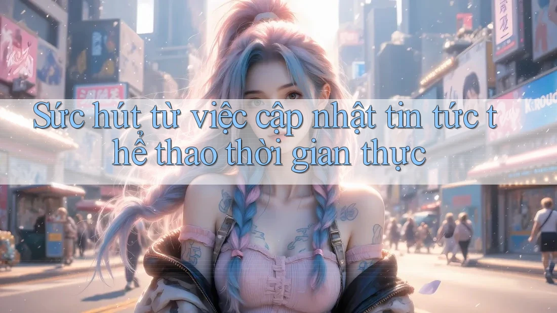 Sức hút từ việc cập nhật tin tức thể thao thời gian thực