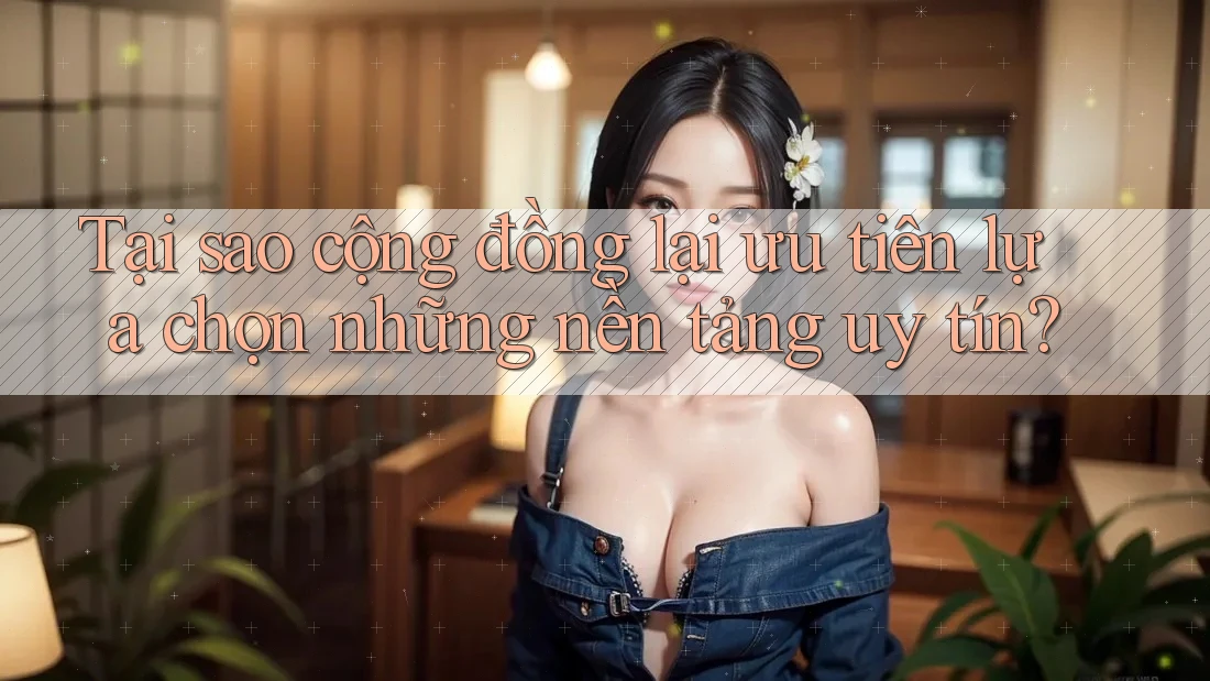 Tại sao cộng đồng lại ưu tiên lựa chọn những nền tảng uy tín?