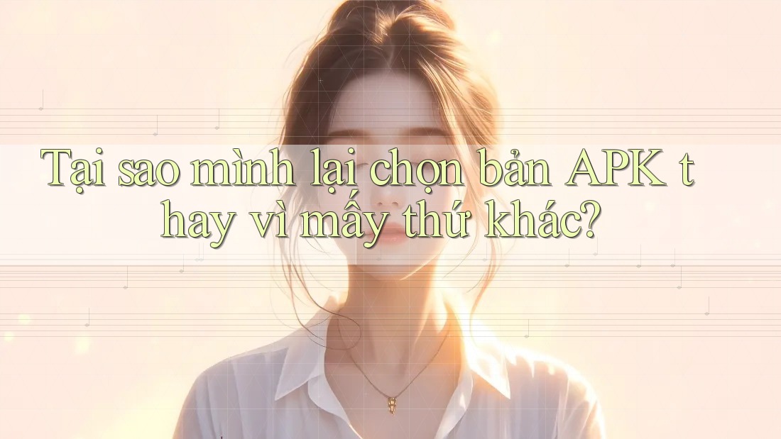 Tại sao mình lại chọn bản APK thay vì mấy thứ khác?