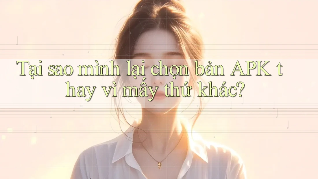 Tại sao mình lại chọn bản APK thay vì mấy thứ khác?