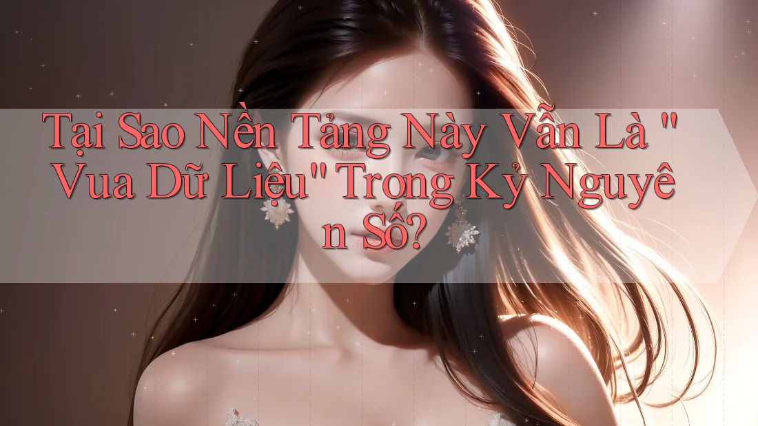 Tại Sao Nền Tảng Này Vẫn Là “Vua Dữ Liệu” Trong Kỷ Nguyên Số?