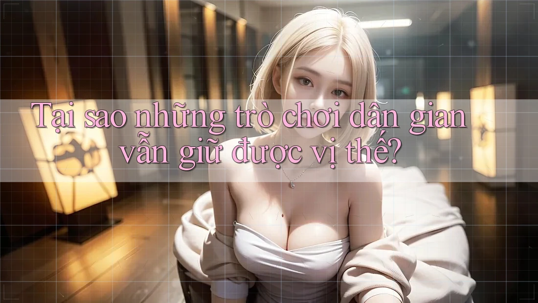 Tại sao những trò chơi dân gian vẫn giữ được vị thế?