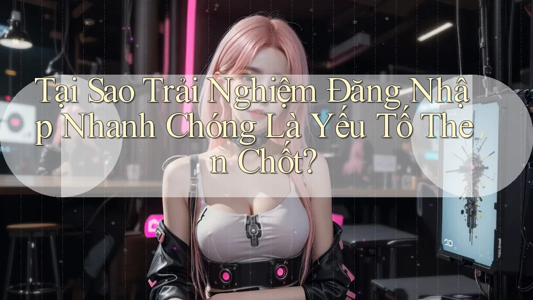 Tại Sao Trải Nghiệm Đăng Nhập Nhanh Chóng Là Yếu Tố Then Chốt?